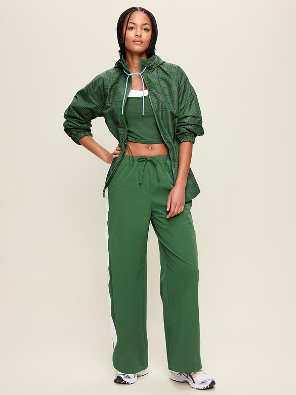 High-Waisted TrekTech Lightweight Woven Active Pants