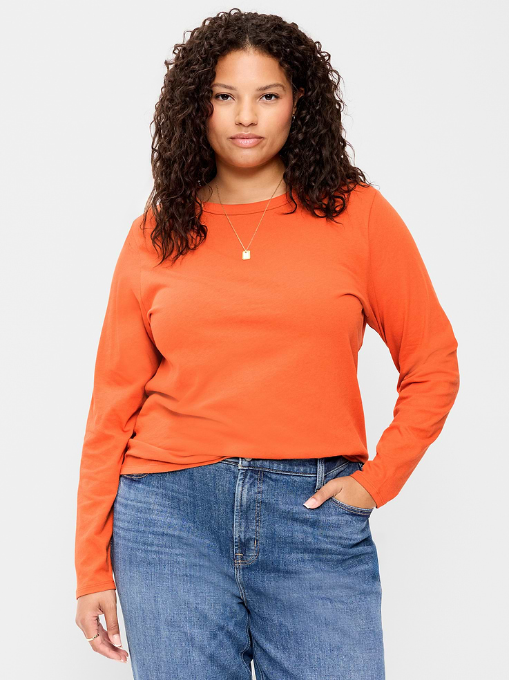 Image number 7 showing, EveryWear Long-Sleeve T-Shirt