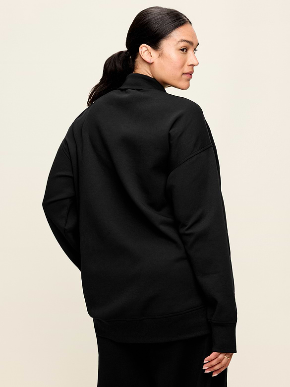 Dynamic Fleece Half-Zip Tunic Sweatshirt