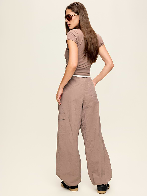 Mid-Rise Adjustable Active Woven Utility Pants
