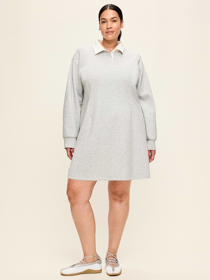 Image number 7 showing, Dynamic Fleece Pique Polo Dress