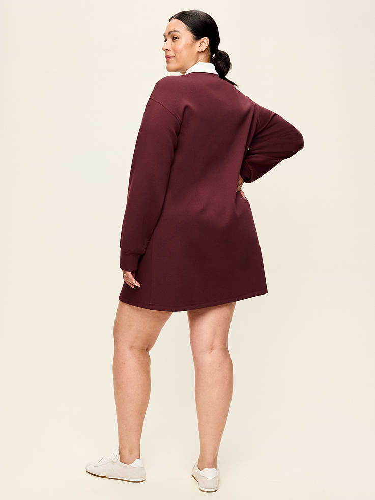 Image number 8 showing, Dynamic Fleece Pique Polo Dress