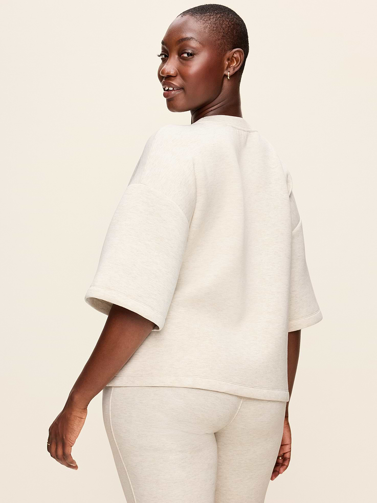Image number 6 showing, Bounce Fleece Wrap Top
