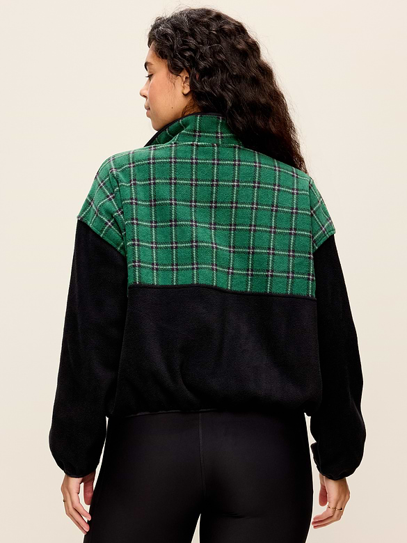 Oversized Half-Zip Performance Fleece Pullover