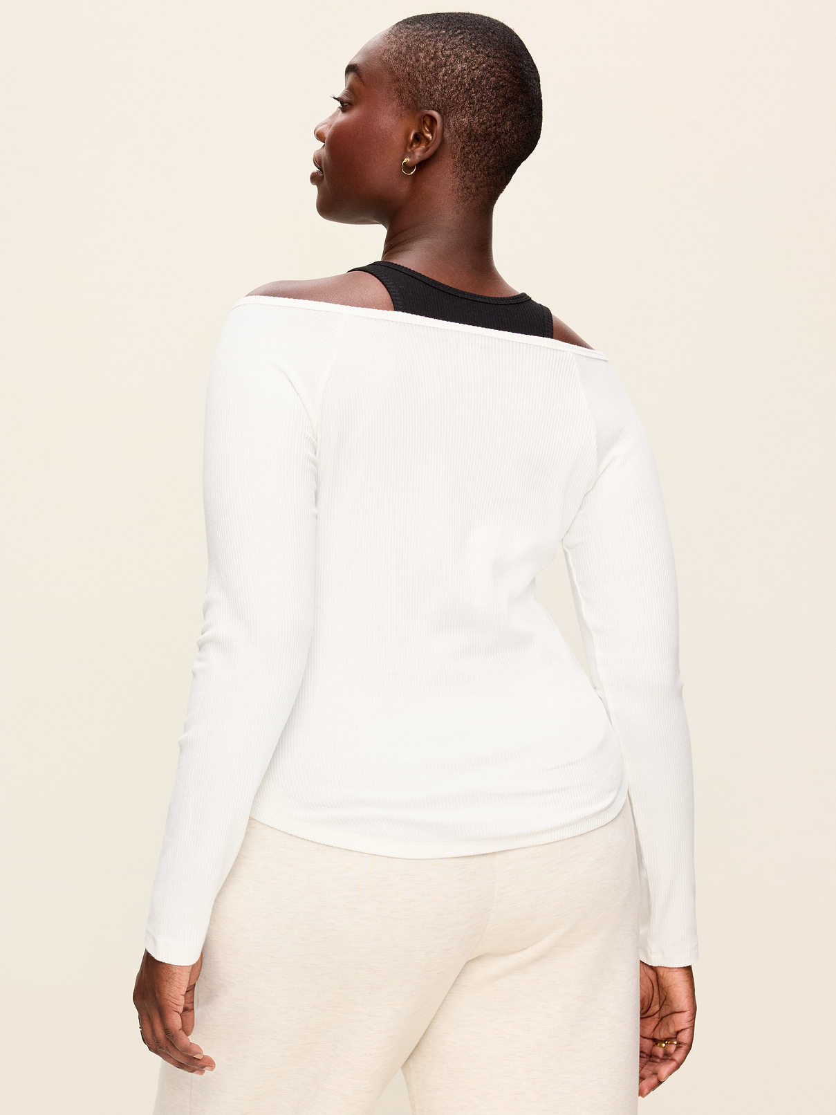 Image number 3 showing, CloudLite Long-Sleeve Boatneck Top