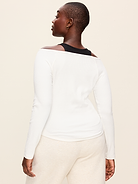 Image number 3 showing, CloudLite Long-Sleeve Boatneck Top
