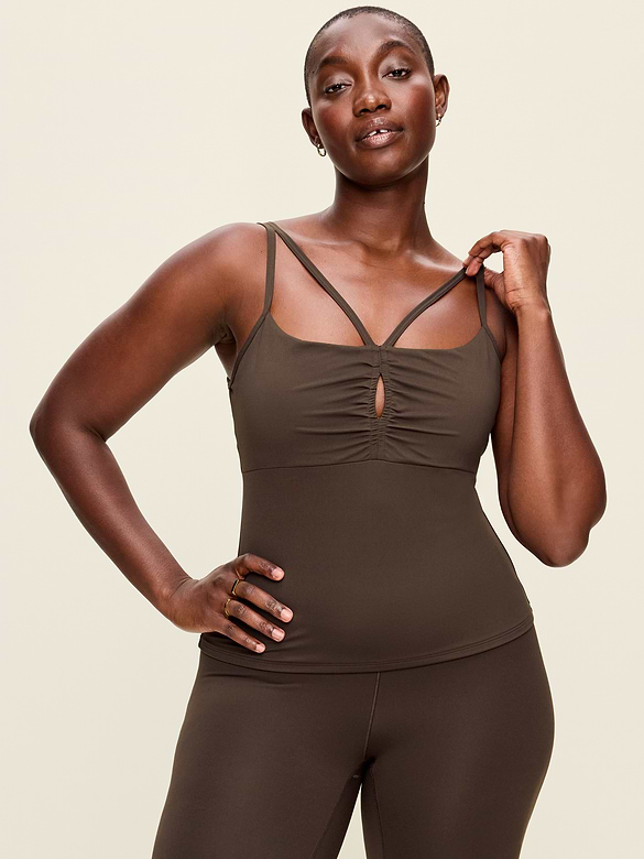 StudioSmooth Strappy Light Support Top
