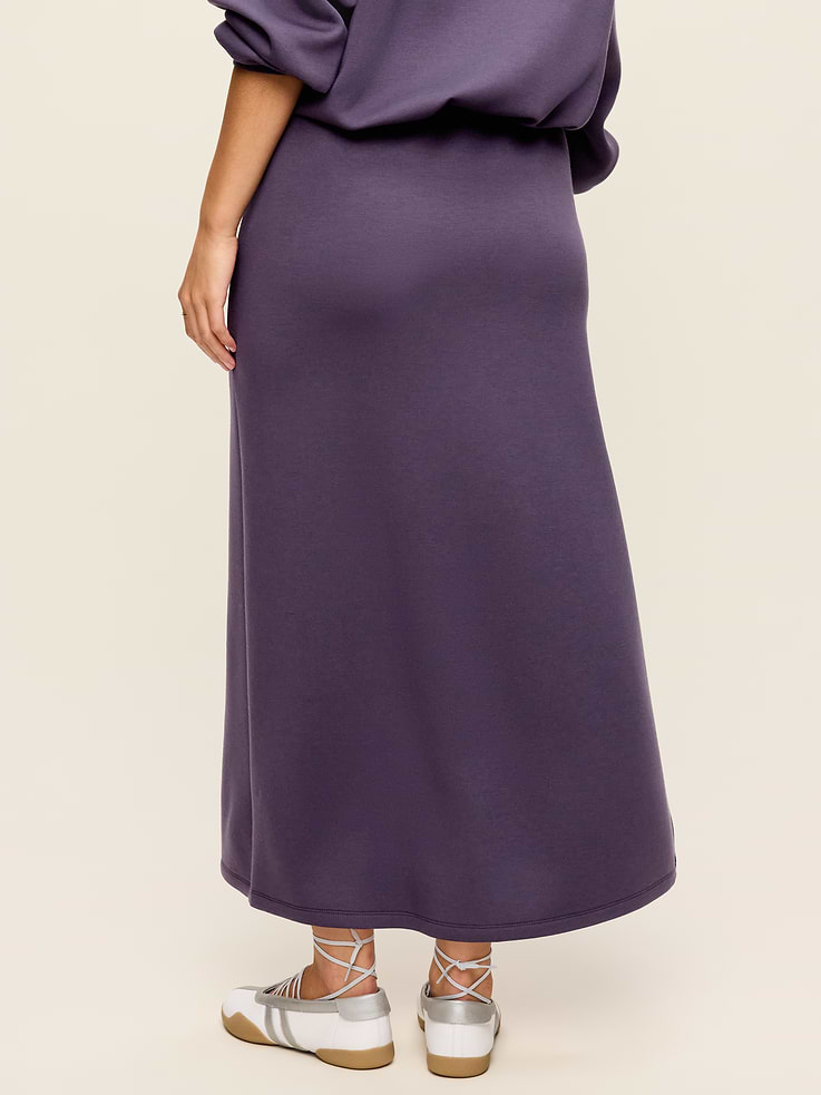 Image number 6 showing, High-Waisted Bounce Fleece Maxi Skirt