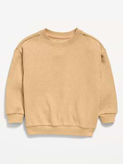 Image 1 of 1, crew neck, long sleeves, drop shoulders, Product #903849