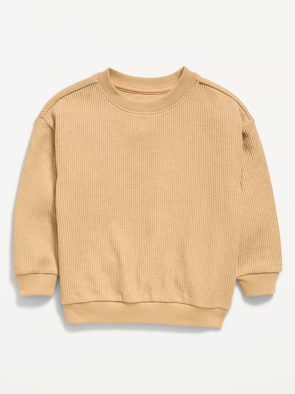 Oversized French Terry Sweatshirt for Toddler Boys