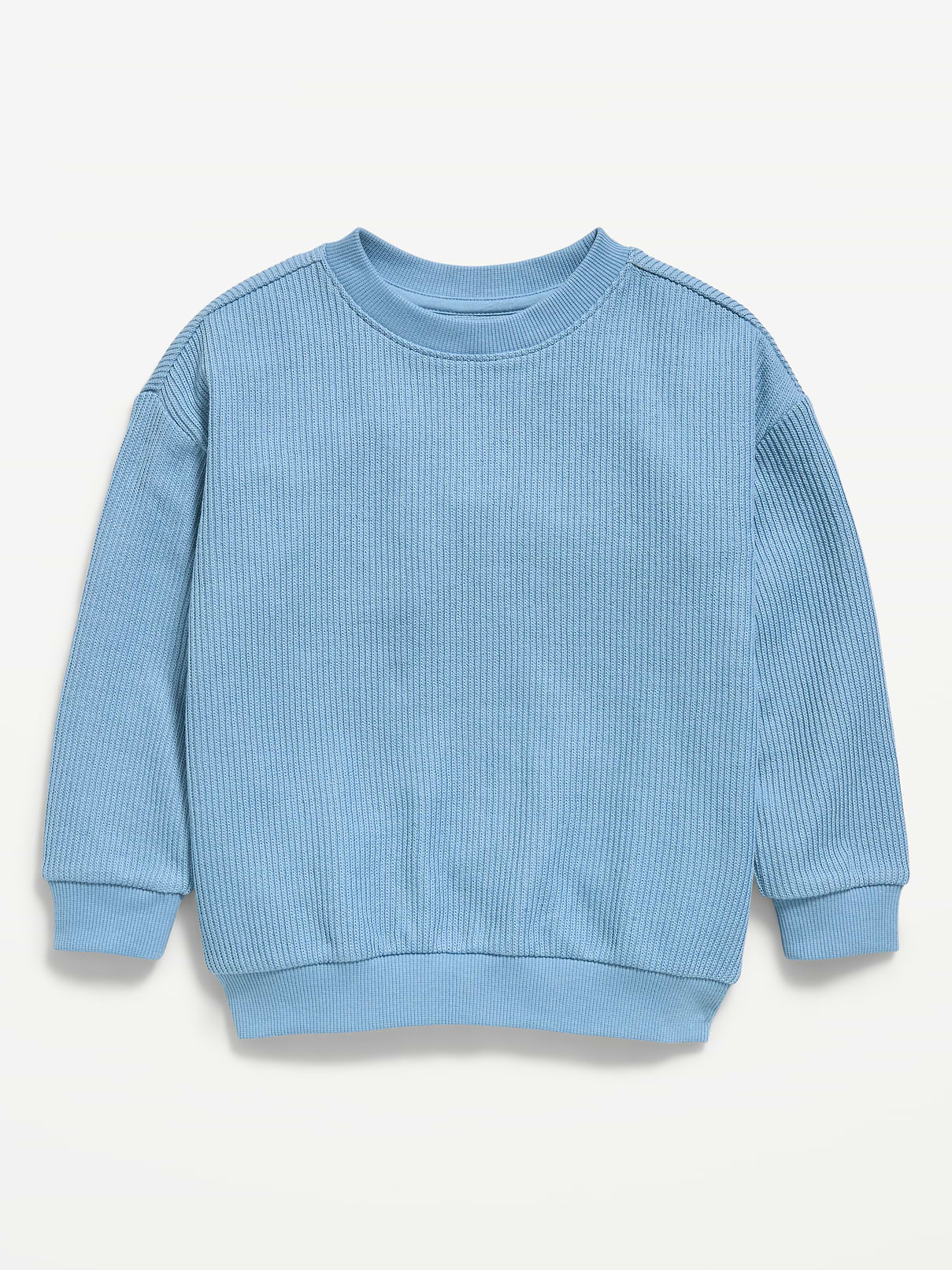 Image 1 of 1, crew neck, long sleeves, drop shoulders, Product #903849