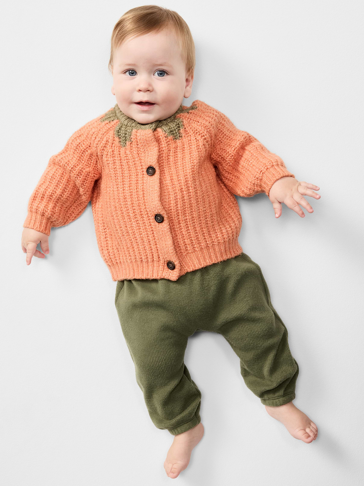 Image number 1 showing, SoSoft Cardigan Sweater for Baby