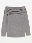 Image 4 of 5, SoSoft Off-The-Shoulder Sweater, New
