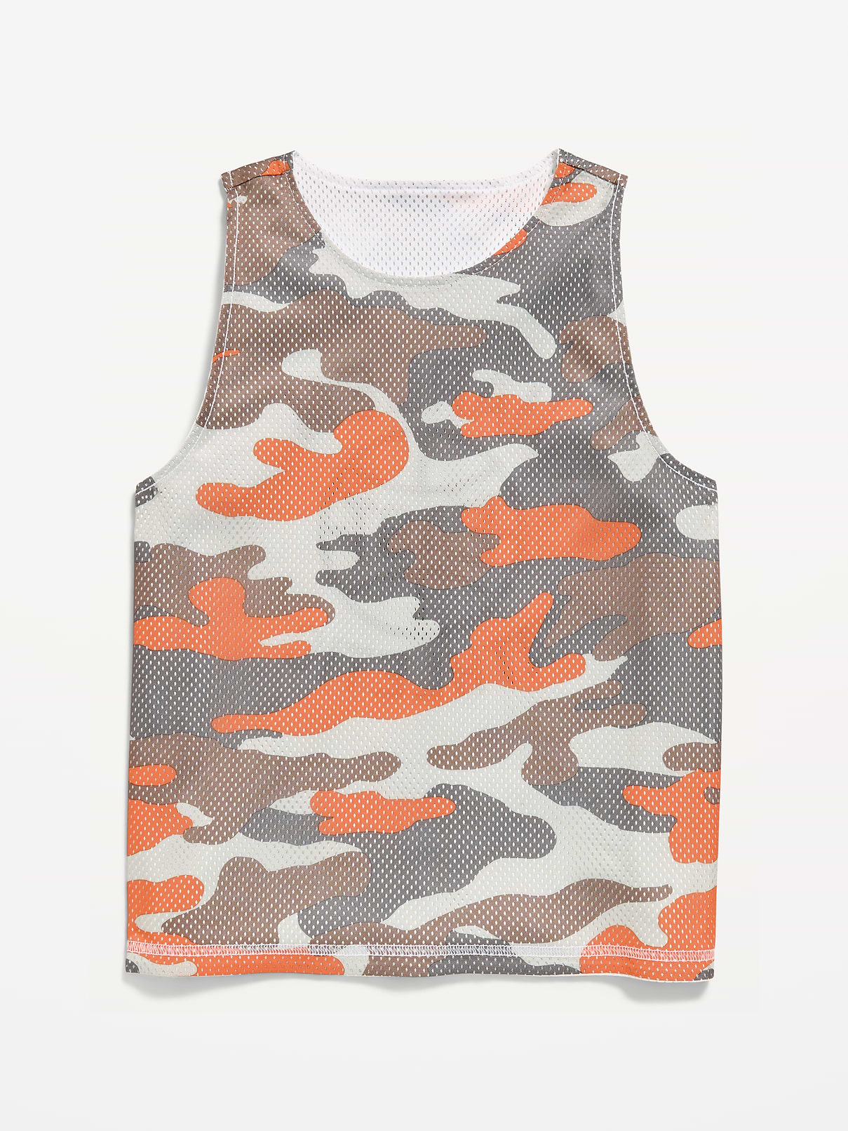Image number 2 showing, Oversized Mesh Reversible Tank Top for Boys