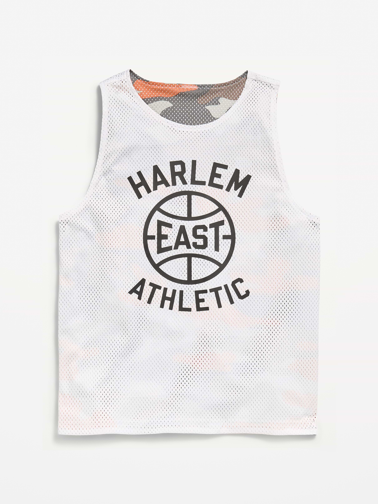Image number 1 showing, Oversized Mesh Reversible Tank Top for Boys