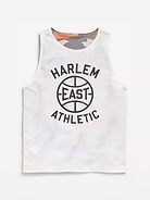 Image number 1 showing, Oversized Mesh Reversible Tank Top for Boys
