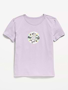 L'image numéro 1 présente T-shirt à manches courtes à imprimé pour fille