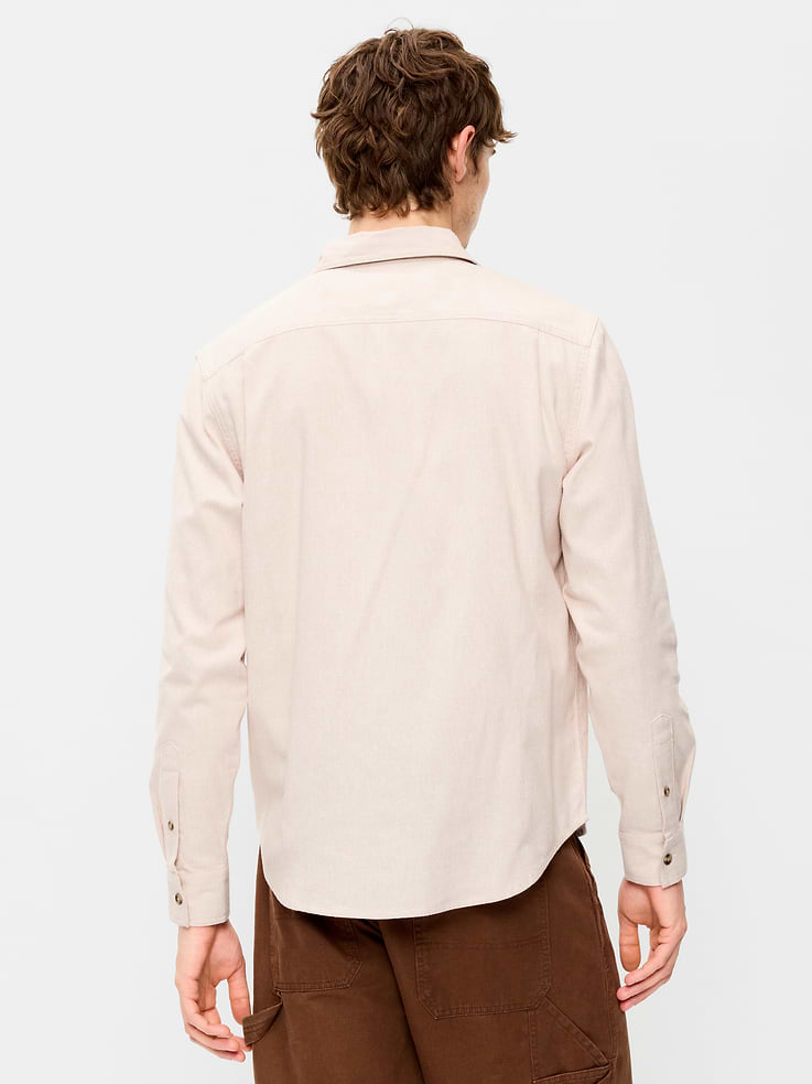 L'image numéro 2 présente Chemise décontractée en flanelle à manches longues avec poche