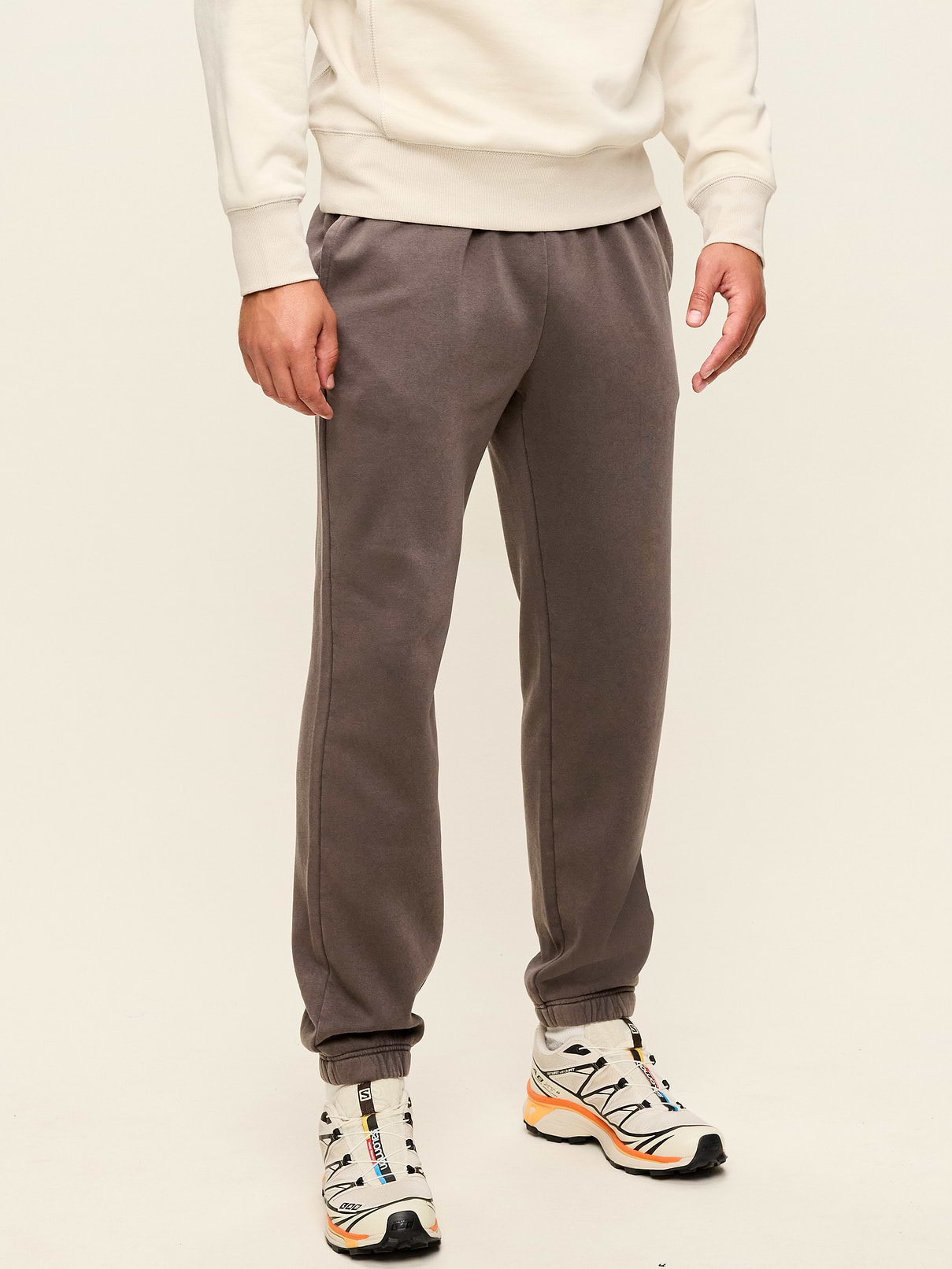 Image 1 of 4, elastic-drawstring waistband, on-seam pockets, pull-on style, Product #907914