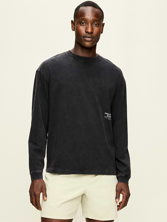 Lived-In Pro Long-Sleeve Graphic T-Shirt