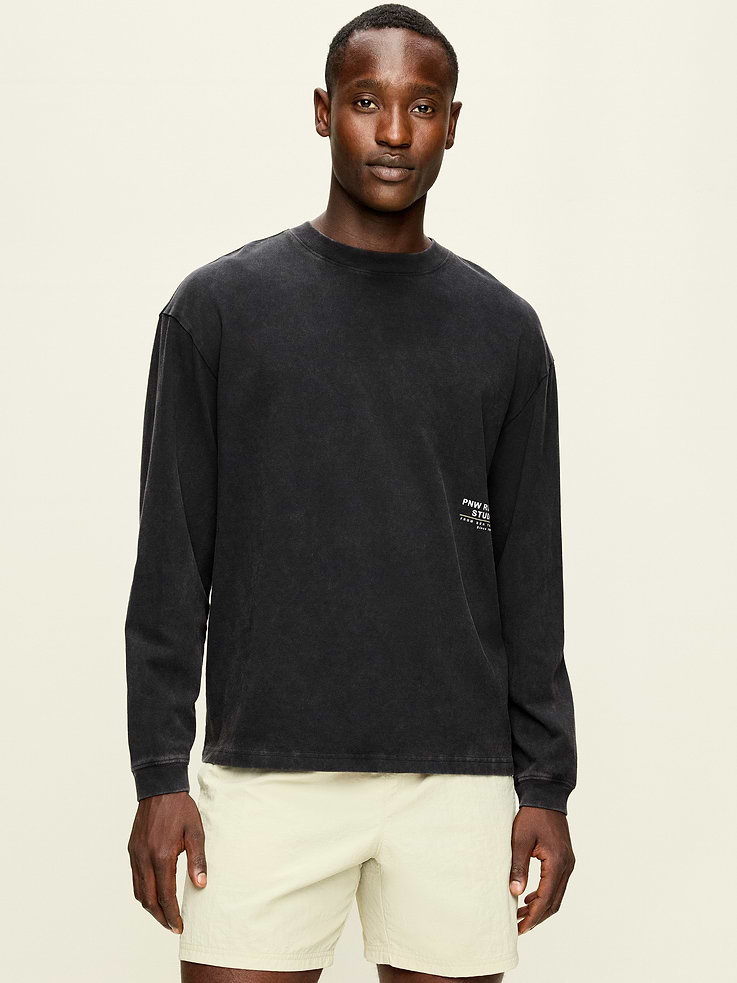 Image number 1 showing, Lived-In Pro Long-Sleeve Graphic T-Shirt