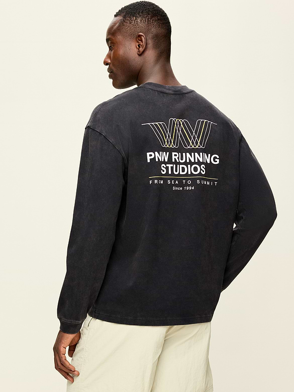 Lived-In Pro Long-Sleeve Graphic T-Shirt