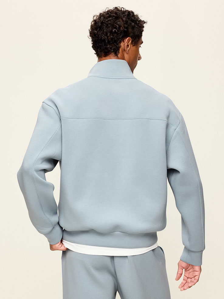 Image number 2 showing, Bounce Fleece Oversized Half-Zip Pullover Sweatshirt