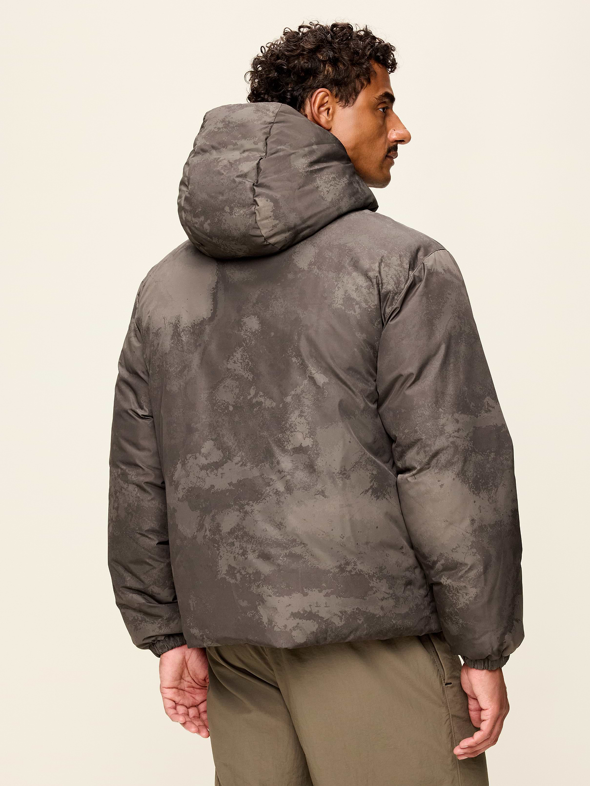 Image 2 of 4, Water-Resistant Utility Puffer Jacket