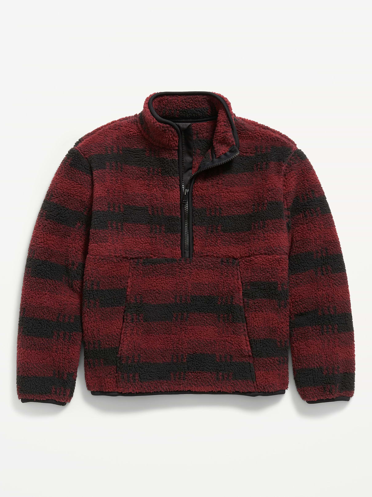 Image 1 of 1, mock neck, half-zip, kangaroo pocket, Product #908018