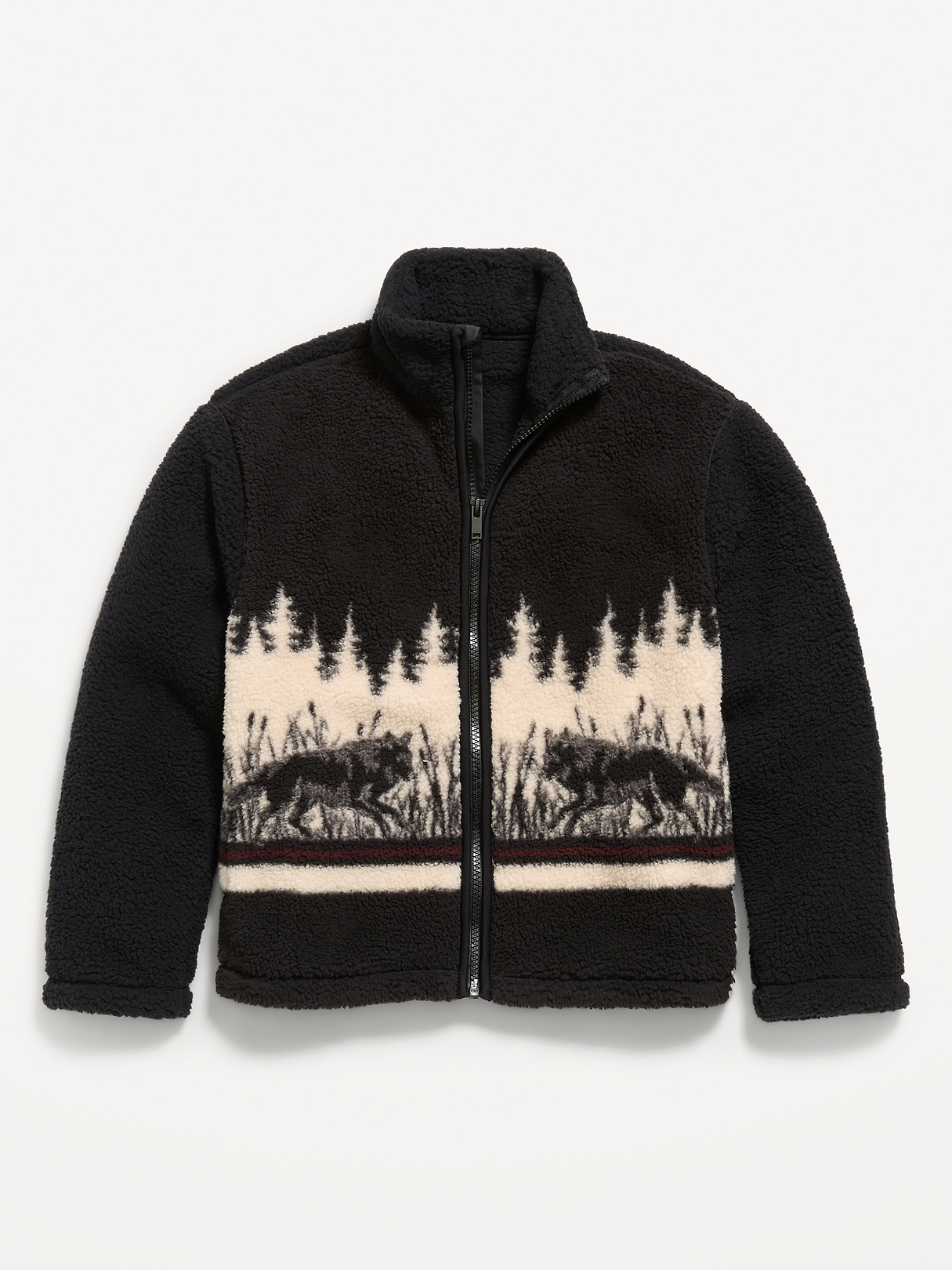 Sherpa Full-Zip Jacket for Boys | Old Navy