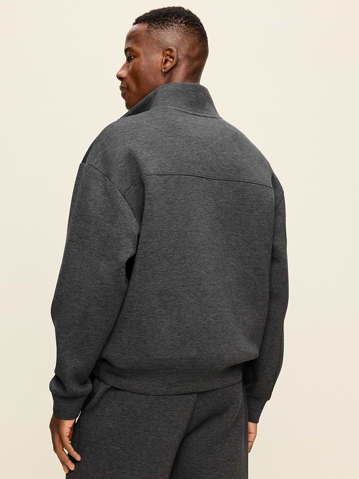 Image number 2 showing, Bounce Fleece Oversized Half-Zip Pullover