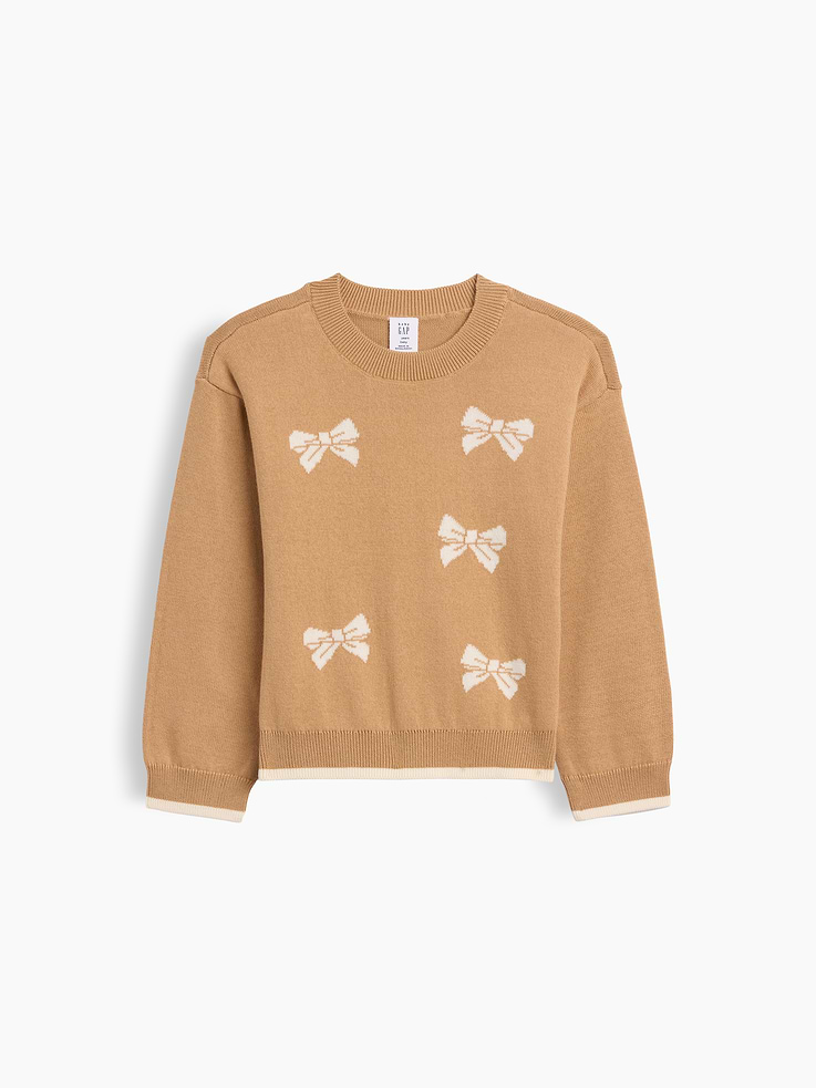Image number 1 showing, babyGap Intarsia Crewneck Sweater