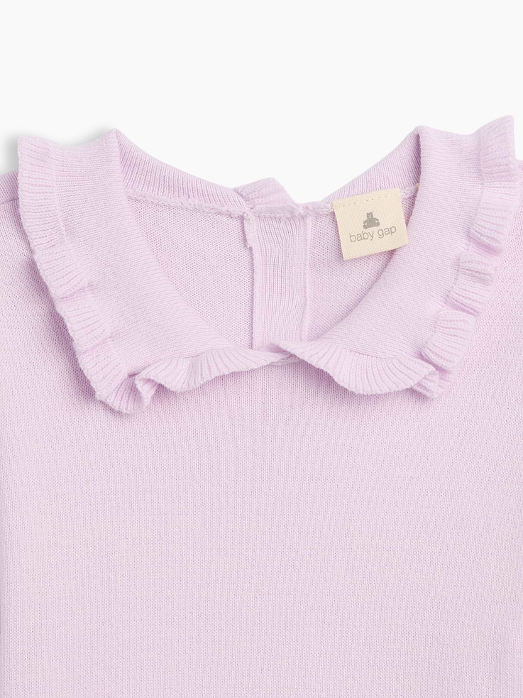 Image number 2 showing, Baby Two-Piece Collared Sweater Set