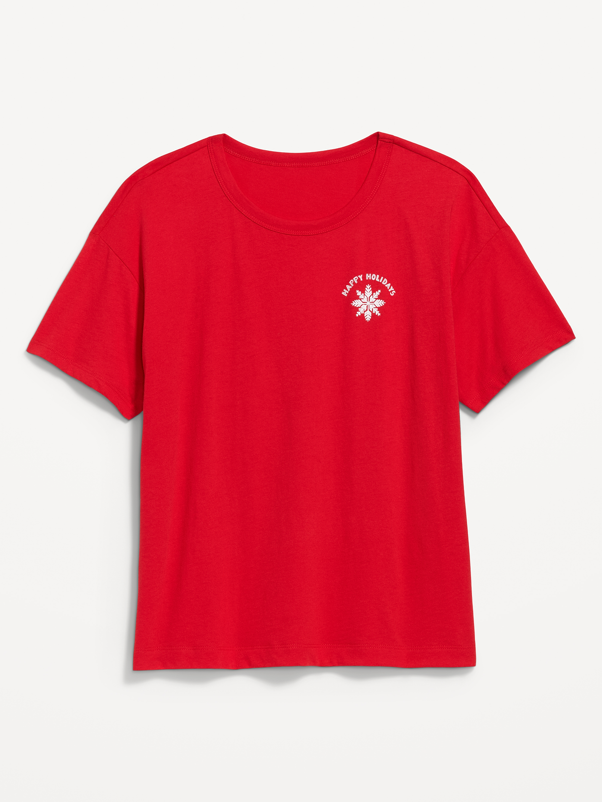 Image 2 of 2, Short-Sleeve Graphic Pajama T-Shirt