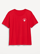 Image 2 of 2, Short-Sleeve Graphic Pajama T-Shirt