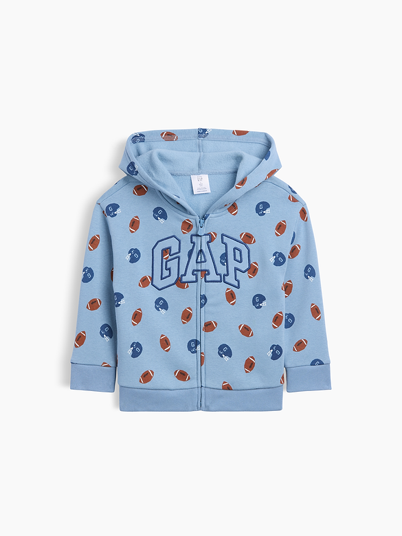 babyGap Relaxed Logo Zip Hoodie