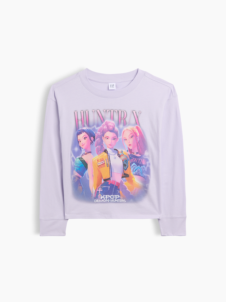 Image number 1 showing, GapKids Oversized Graphic T-Shirt