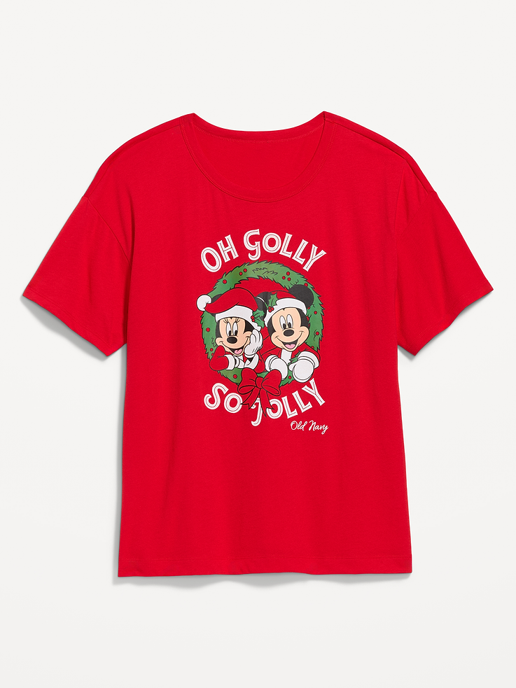 Image 4 of 8, Old Navy x Disney Oversized Graphic T-Shirt for Women, All-Access Cardmember