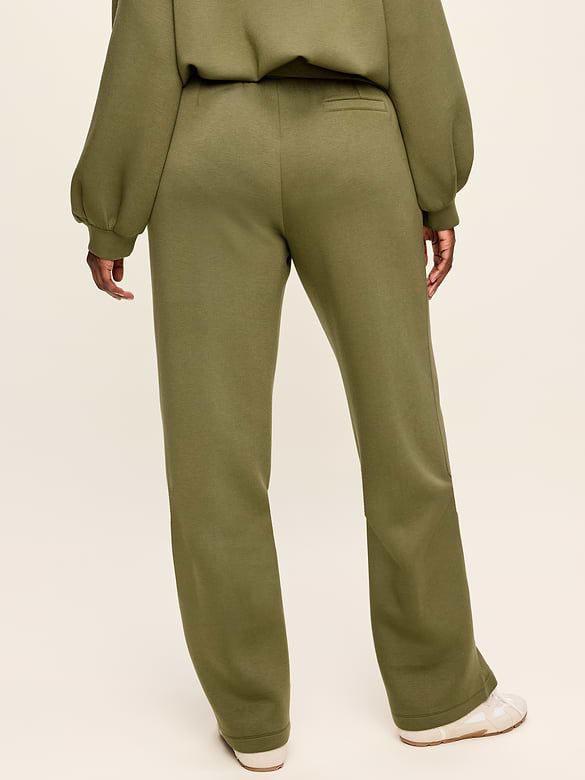 High-Waisted Bounce Fleece Trouser Sweatpants
