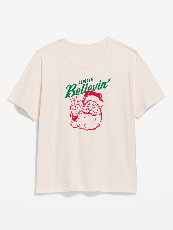 Short-Sleeve Graphic Pajama T-Shirt
