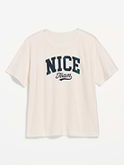 Image 2 of 2, Short-Sleeve Graphic Pajama T-Shirt