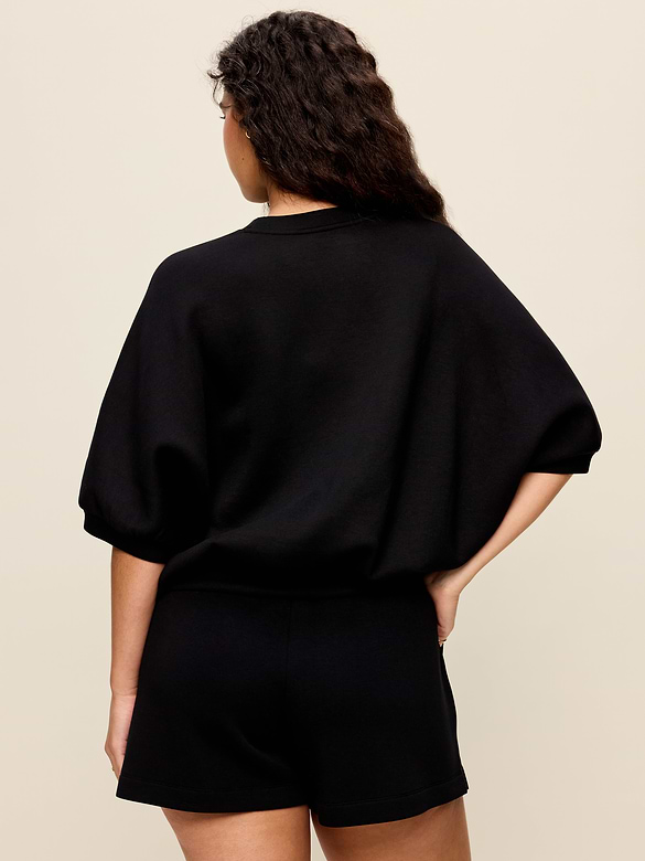 Bounce Fleece Dolman-Sleeve Top