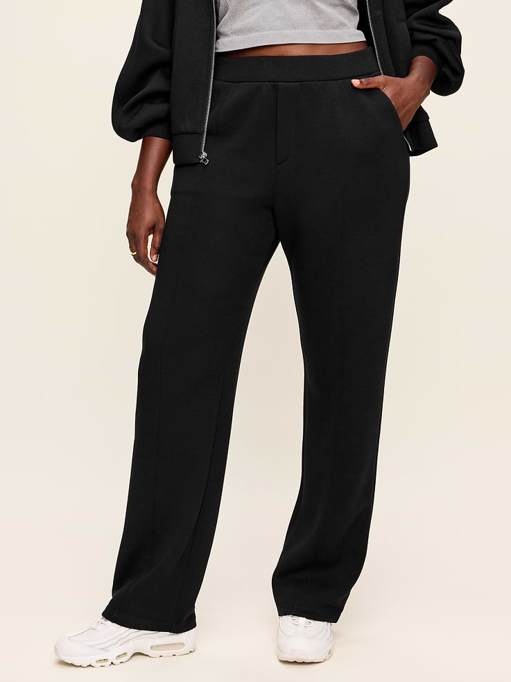 Image number 6 showing, High-Waisted Bounce Fleece Trouser Sweatpants