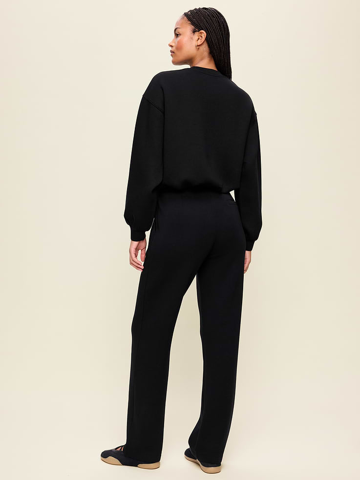 Image number 3 showing, High-Waisted Bounce Fleece Trouser Sweatpants