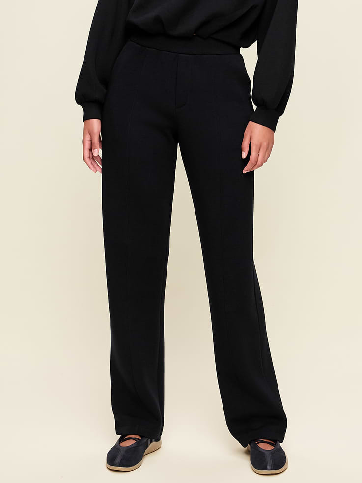 Image number 1 showing, High-Waisted Bounce Fleece Trouser Sweatpants