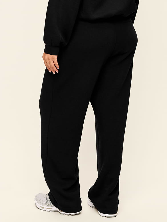 High-Waisted Bounce Fleece Trouser Sweatpants