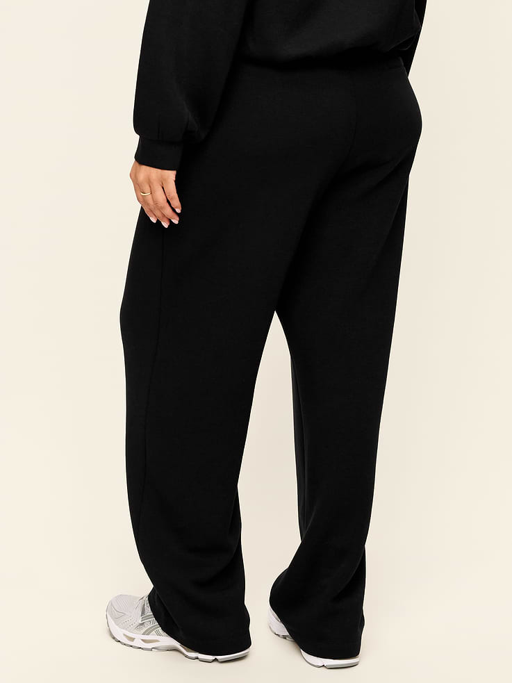 Image number 8 showing, High-Waisted Bounce Fleece Trouser Sweatpants