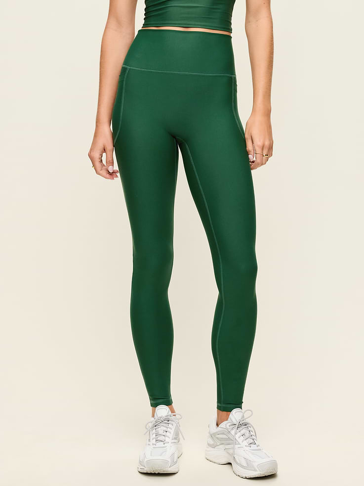 Image number 1 showing, Extra-High Waisted PowerSoft Boundless Full-Length Pocket Leggings