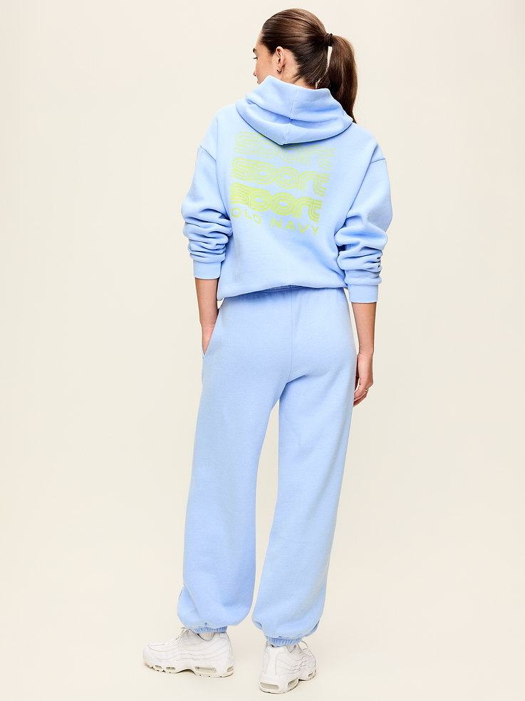Image 3 of 5, Mid-Rise Baseline Fleece Jogger Sweatpants