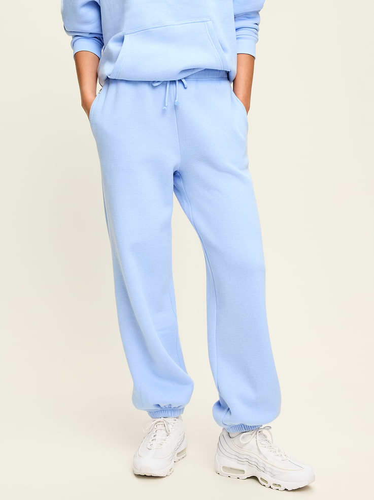 Image 1 of 5, elastic drawstring waist, on-seam pockets, cinched leg openings, pull-on style, Product #911468